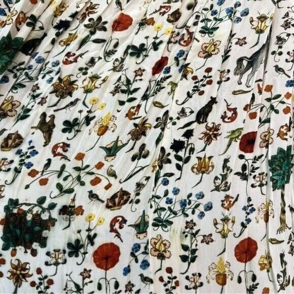 Samantha Pleet Floral Dress - Cream and Multicolor - Picture 9 of 16